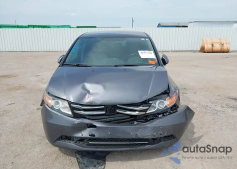 2014 Honda Odyssey Ex z USA, uszkodzony, nr VIN 5FNRL5H45EB139214